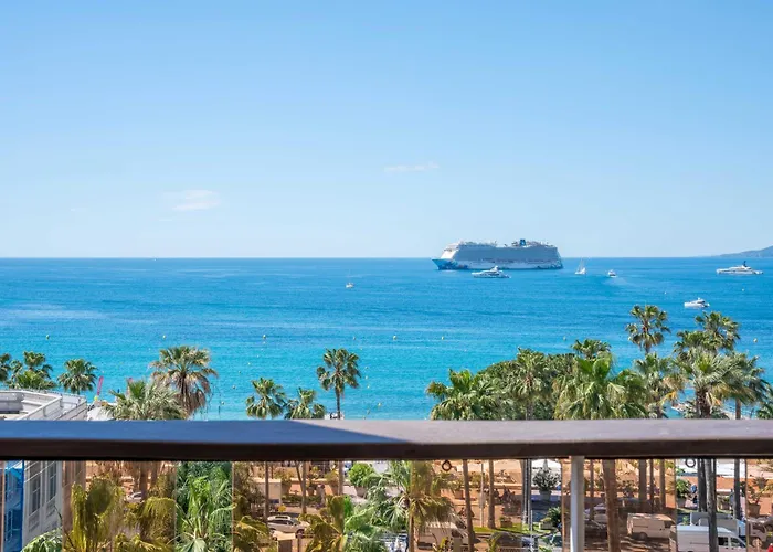 Daire Charming Oasis With Terrace 4 Bd- 8p - Cannes